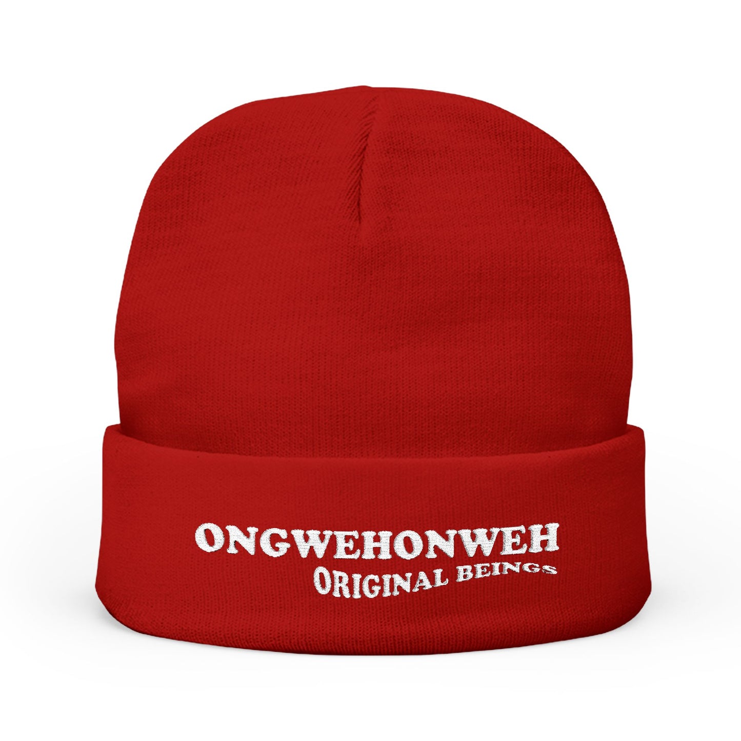 Knit Beanie (Embroidery)
